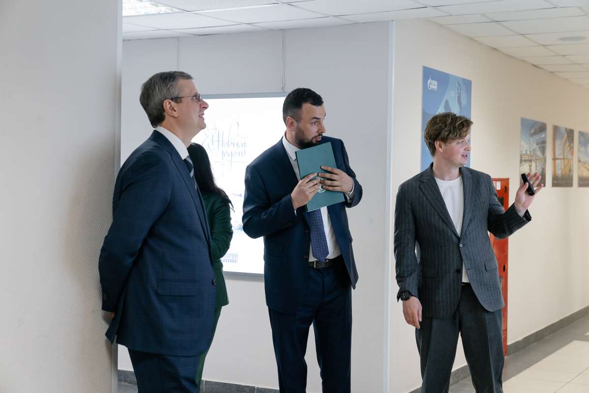 Изображение: В НОЦ «Газпромнефть-Политех» прошла встреча Дмитрия Богданова с руководством «Газпромнефть-Заполярье»